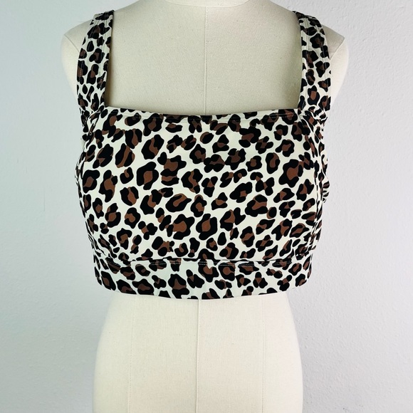 Kona Sol Other - Kona Sol animal print bikini top